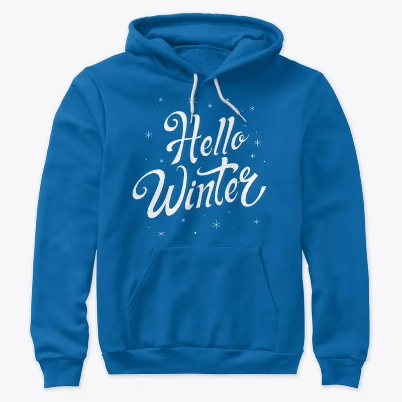 Hello Winter Hoodie Unisex